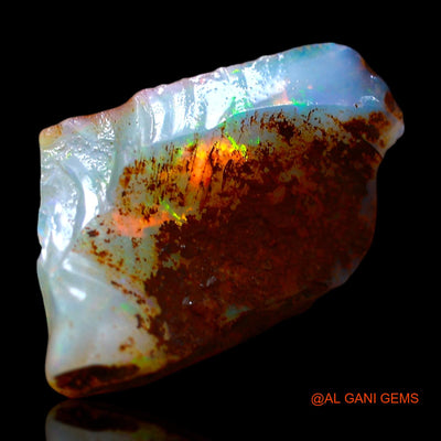 4.00 Cts Natural Australian Fire Opal Fancy Rough Loose Gemstone For Jewelry 13x10x3 mm RF-71