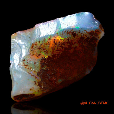 4.00 Cts Natural Australian Fire Opal Fancy Rough Loose Gemstone For Jewelry 13x10x3 mm RF-71