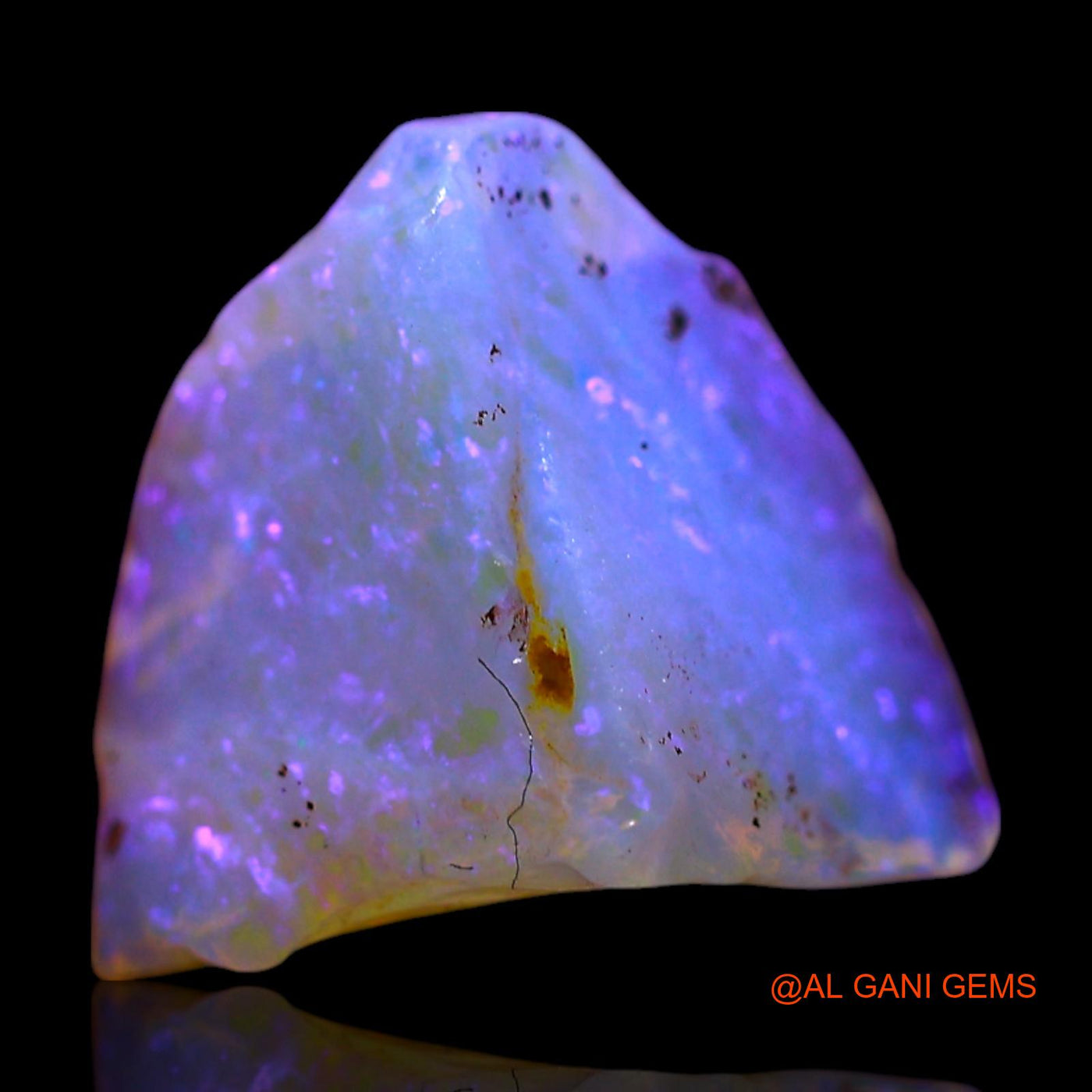 2.00 Cts Natural Australian Fire Opal Loose Gemstone Fancy Rough 11x10x5 mm RF-720