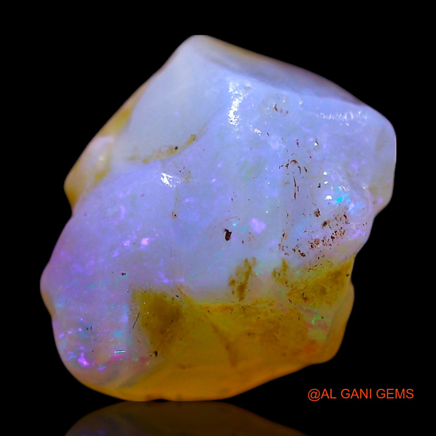 5.00 Cts Natural Australian Fire Opal Loose Gemstone Fancy Rough 12x9x8 mm RF-721