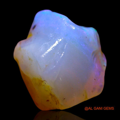 5.00 Cts Natural Australian Fire Opal Loose Gemstone Fancy Rough 12x9x8 mm RF-721