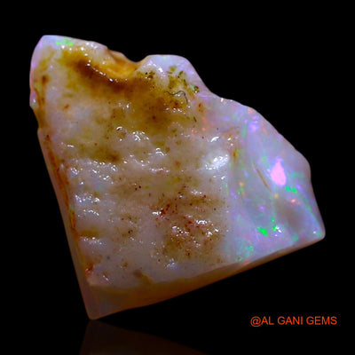 Natural Fire Opal Gemstone 2.00 Cts Loose Fancy Rough From Australia 13x10x4 mm RF-722