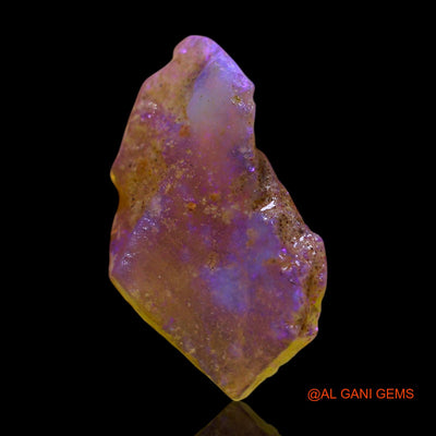 2.00 Cts Natural Australian Fire Opal Fancy Rough Loose Gemstone For Jewelry 18x10x2 mm RF-73