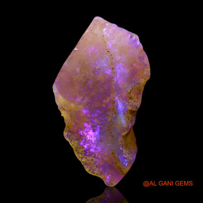 2.00 Cts Natural Australian Fire Opal Fancy Rough Loose Gemstone For Jewelry 18x10x2 mm RF-73