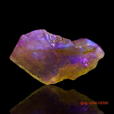2.00 Cts Natural Australian Fire Opal Fancy Rough Loose Gemstone For Jewelry 18x10x2 mm RF-73