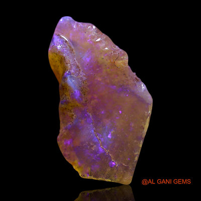 2.00 Cts Natural Australian Fire Opal Fancy Rough Loose Gemstone For Jewelry 18x10x2 mm RF-73