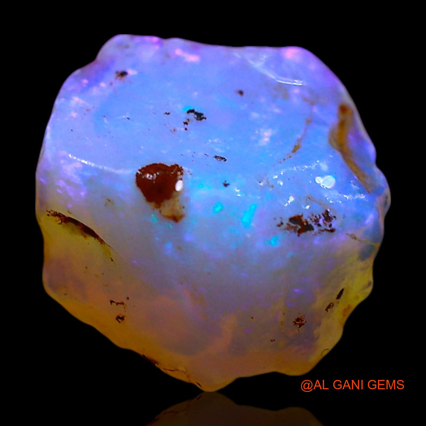 2.00 Cts Unheated Australian Fire Opal Loose Gemstone Fancy Rough Natural 10x1x5 mm RF-741
