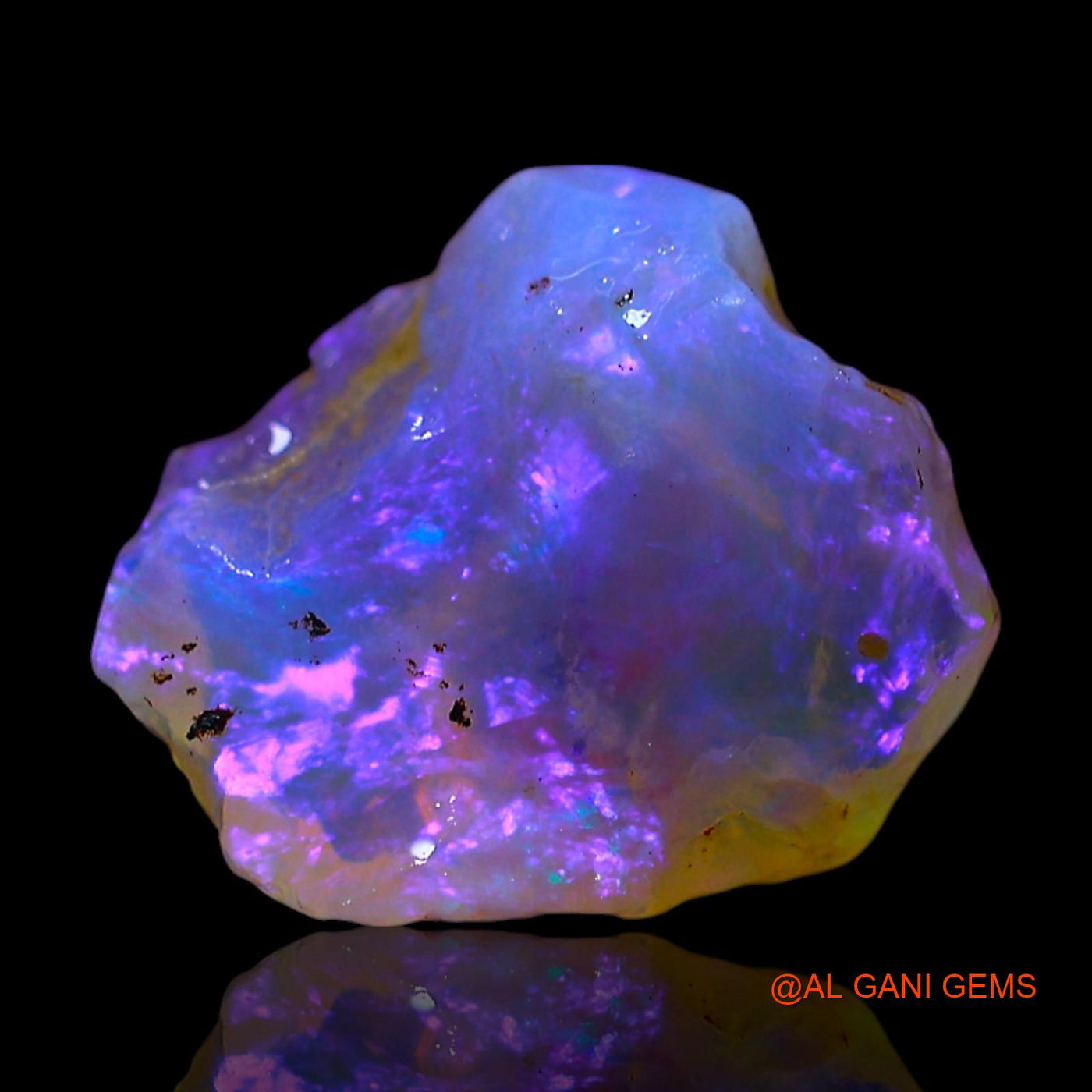 2.00 Cts Unheated Australian Fire Opal Loose Gemstone Fancy Rough Natural 11x9x5 mm RF-742