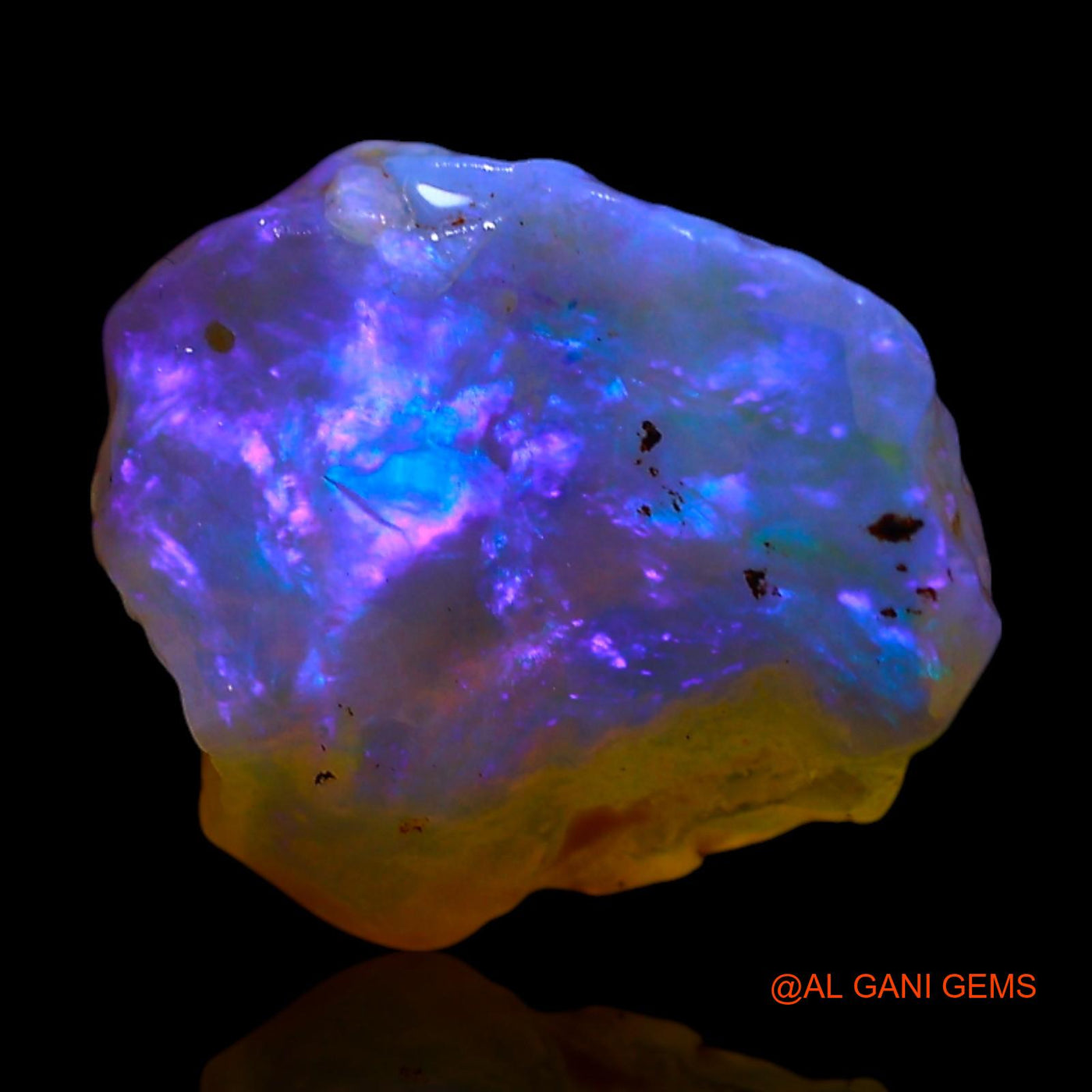 2.00 Cts Unheated Australian Fire Opal Loose Gemstone Fancy Rough Natural 11x9x5 mm RF-742