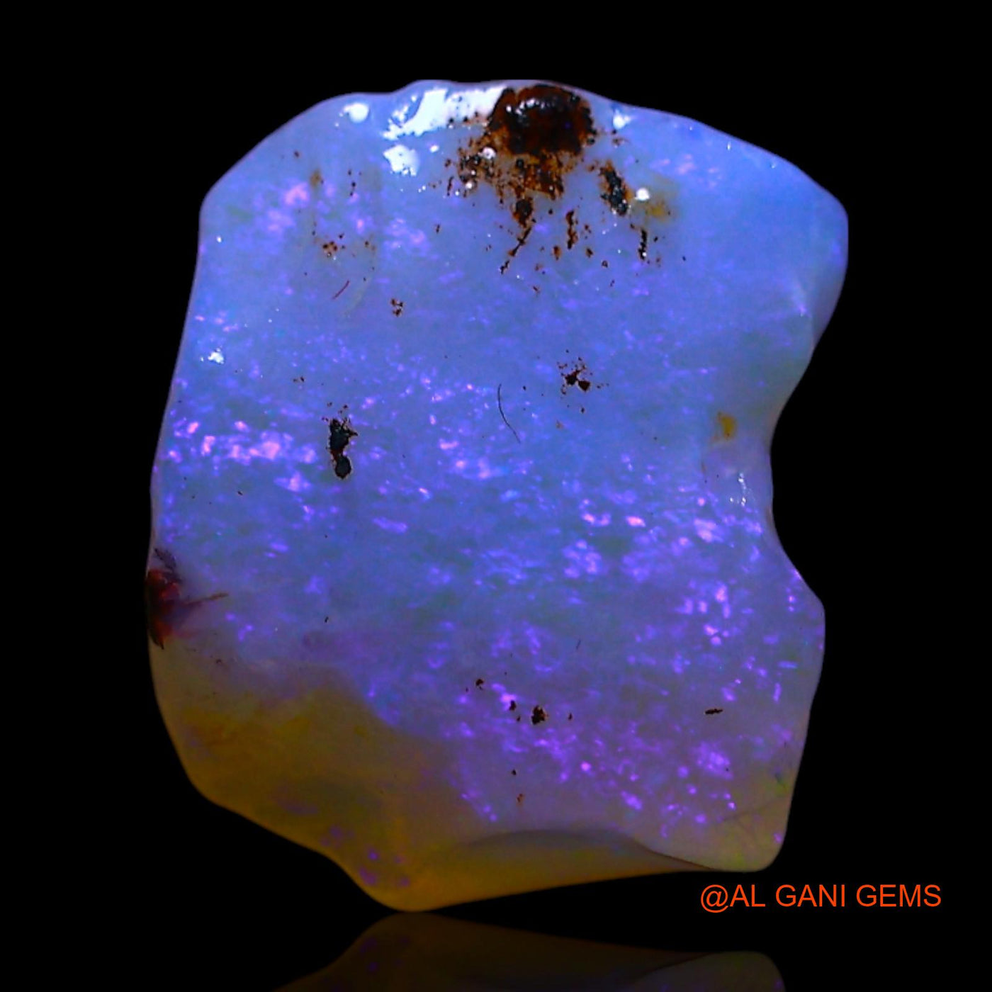 3.00 Cts Natural Australian Fire Opal Fancy Rough Loose Gemstone For Jewelry 10x8x7 mm RF-745
