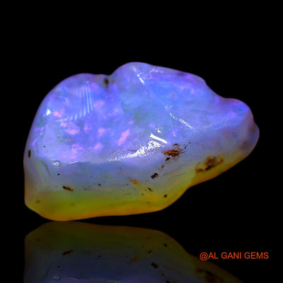 2.00 Cts Natural Australian Fire Opal Loose Gemstone Fancy Rough 11x6x6 mm RF-747