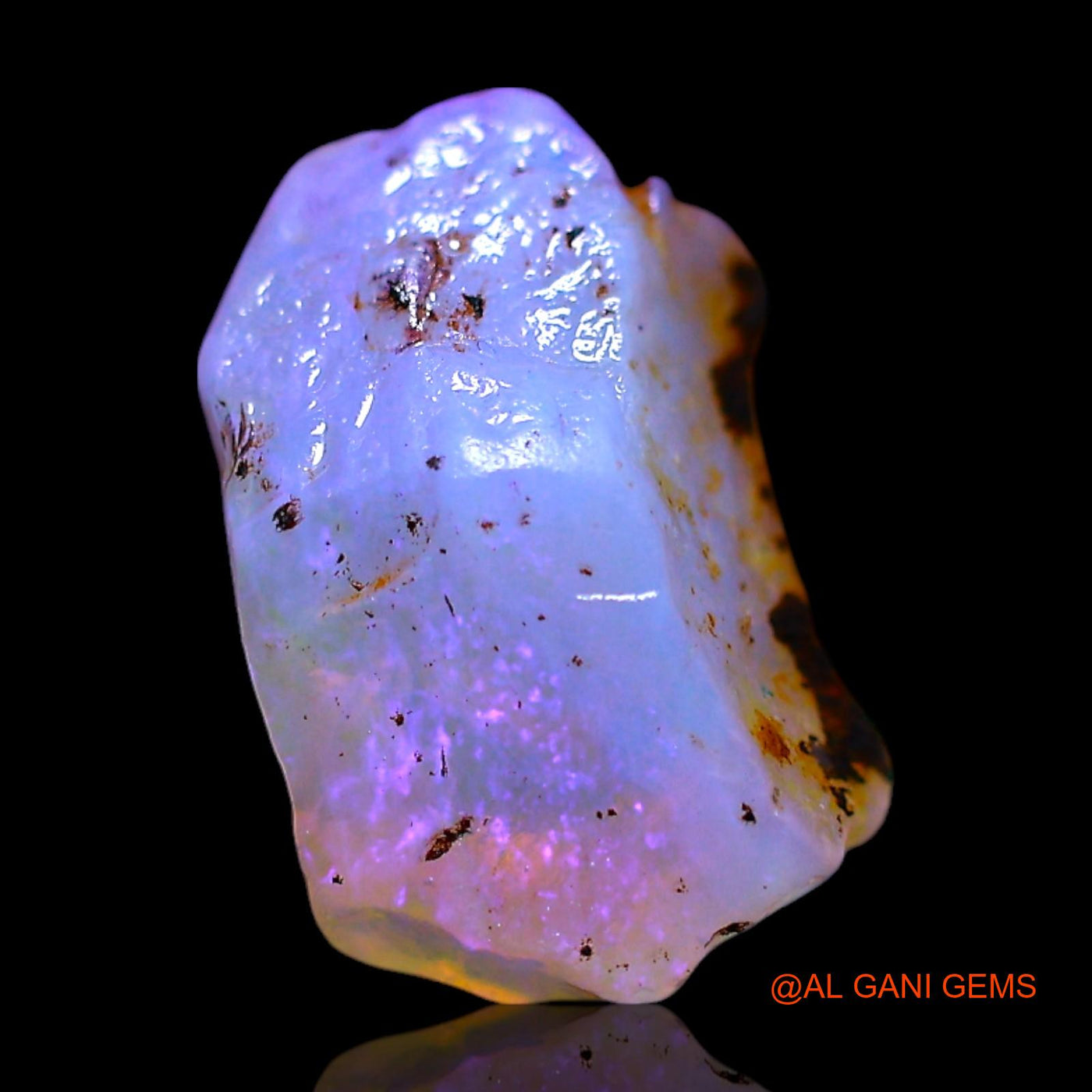 2.00 Cts Natural Australian Fire Opal Loose Gemstone Fancy Rough 11x6x6 mm RF-747