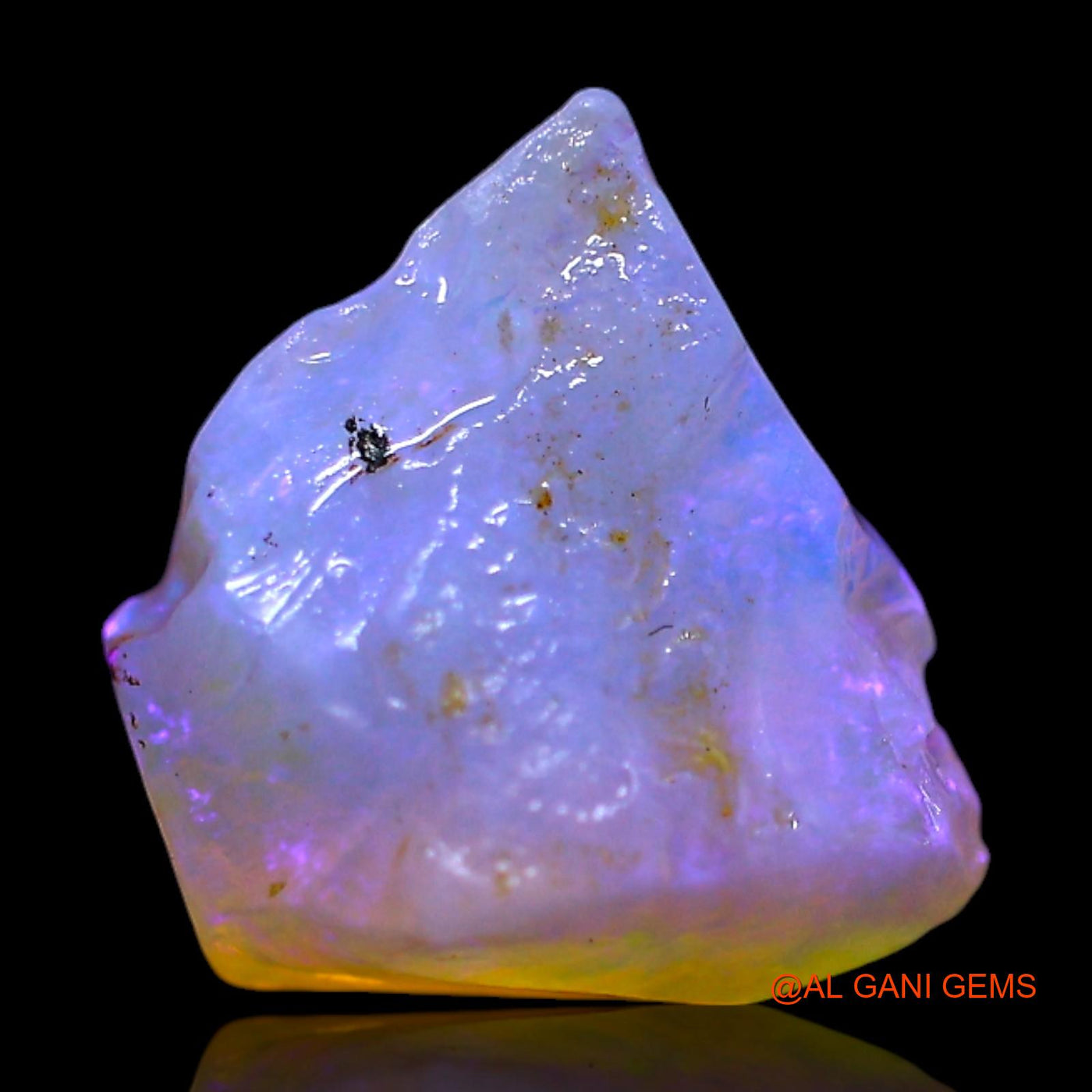 2.00 Cts Natural Australian Fire Opal Fancy Rough Loose Gemstone For Jewelry 10x9x5 mm RF-748