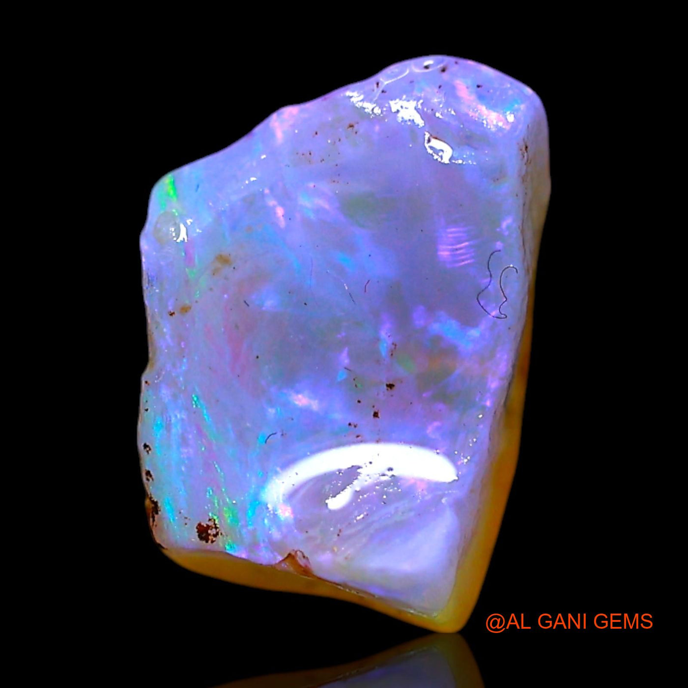 2.00 Cts Natural Australian Fire Opal Fancy Rough Loose Gemstone For Jewelry 11x7x6 mm RF-749
