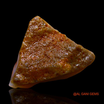 4.00 Cts Natural Australian Fire Opal Loose Gemstone Fancy Rough 14x14x4 mm RF-74