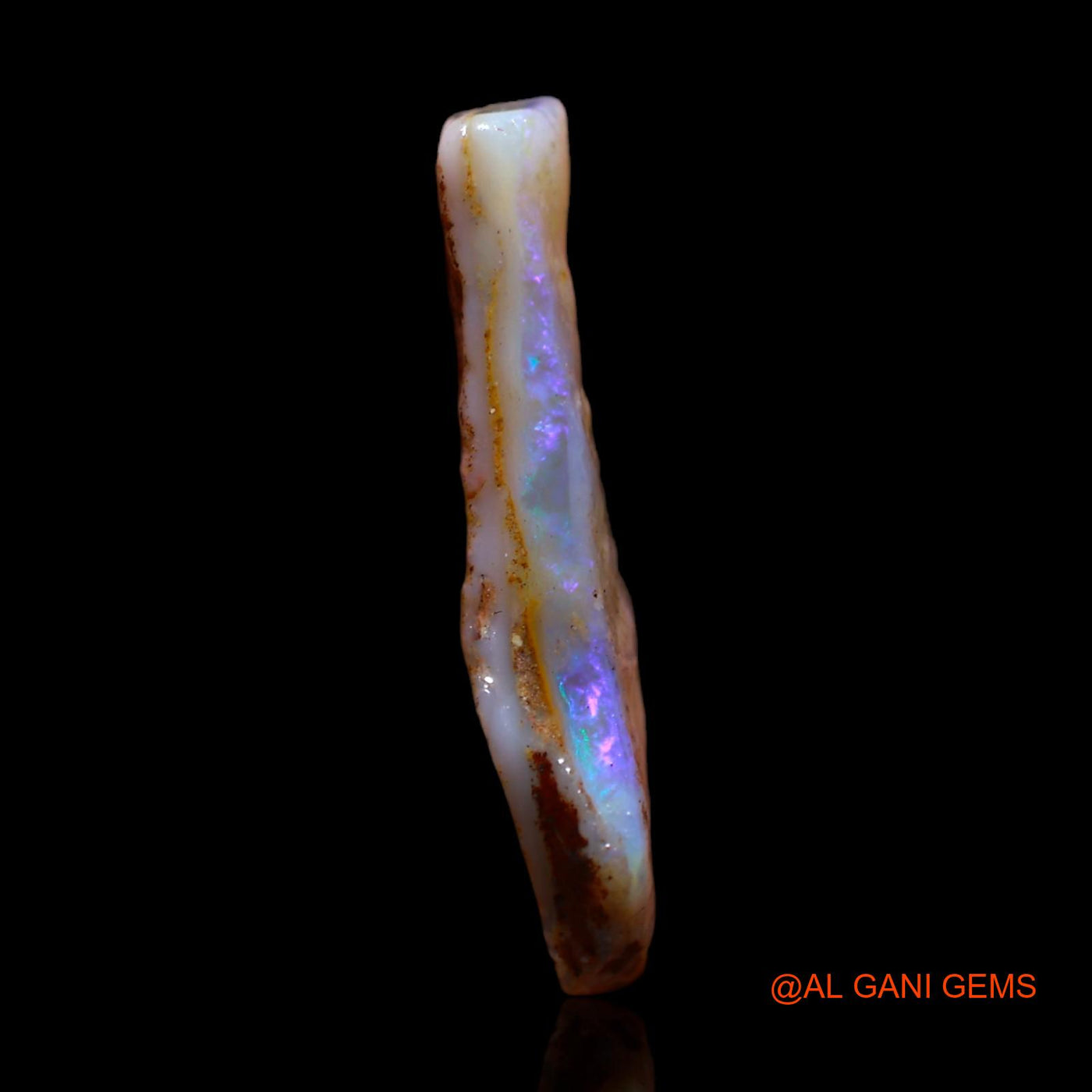 10.00 Cts Natural Australian Fire Opal Fancy Rough Loose Gemstone For Jewelry 23x19x4 mm RF-754