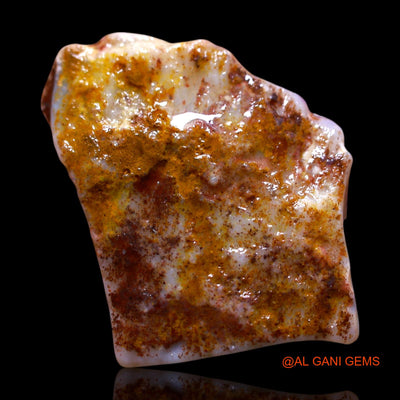 10.00 Cts Natural Australian Fire Opal Fancy Rough Loose Gemstone For Jewelry 23x19x4 mm RF-754
