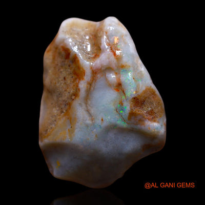 16.00 Cts Natural Australian Fire Opal Loose Gemstone Fancy Rough 23x17x9 mm RF-757