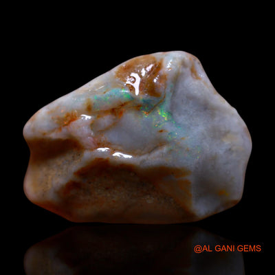 16.00 Cts Natural Australian Fire Opal Loose Gemstone Fancy Rough 23x17x9 mm RF-757