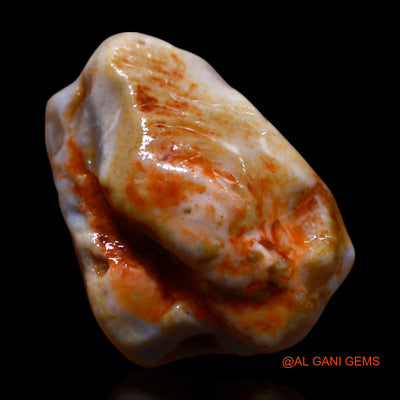 16.00 Cts Natural Australian Fire Opal Loose Gemstone Fancy Rough 23x17x9 mm RF-757