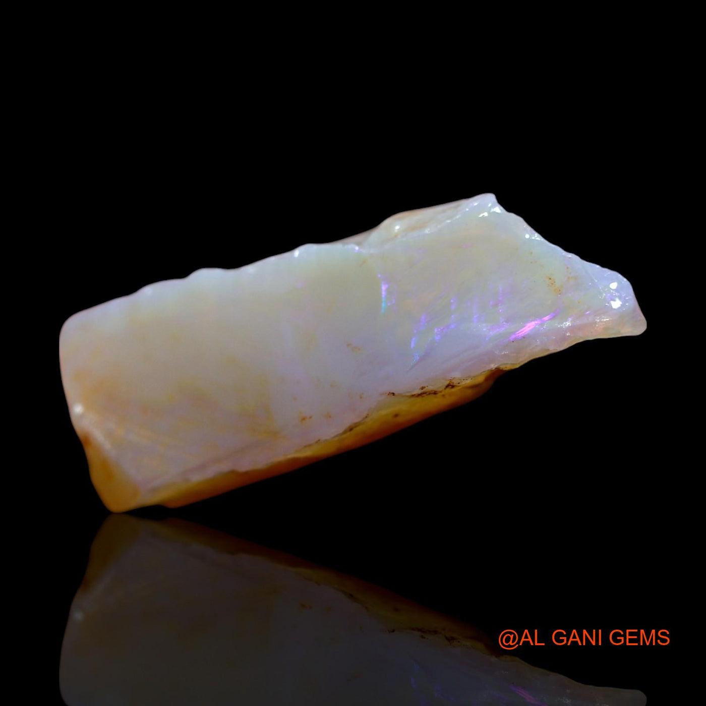 18.00 Cts Unheated Australian Fire Opal Loose Gemstone Fancy Rough Natural 21x20x8 mm RF-759