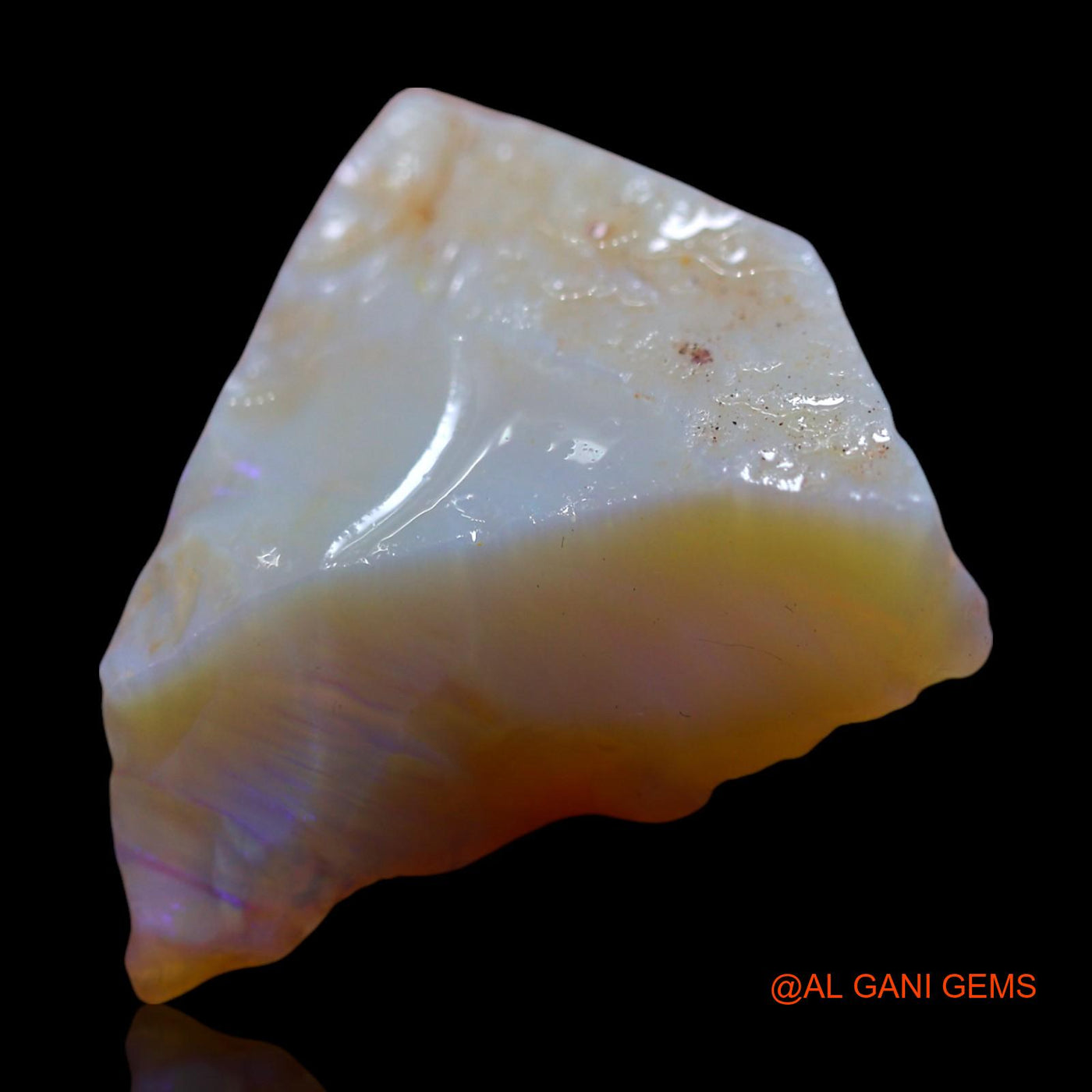 18.00 Cts Unheated Australian Fire Opal Loose Gemstone Fancy Rough Natural 21x20x8 mm RF-759