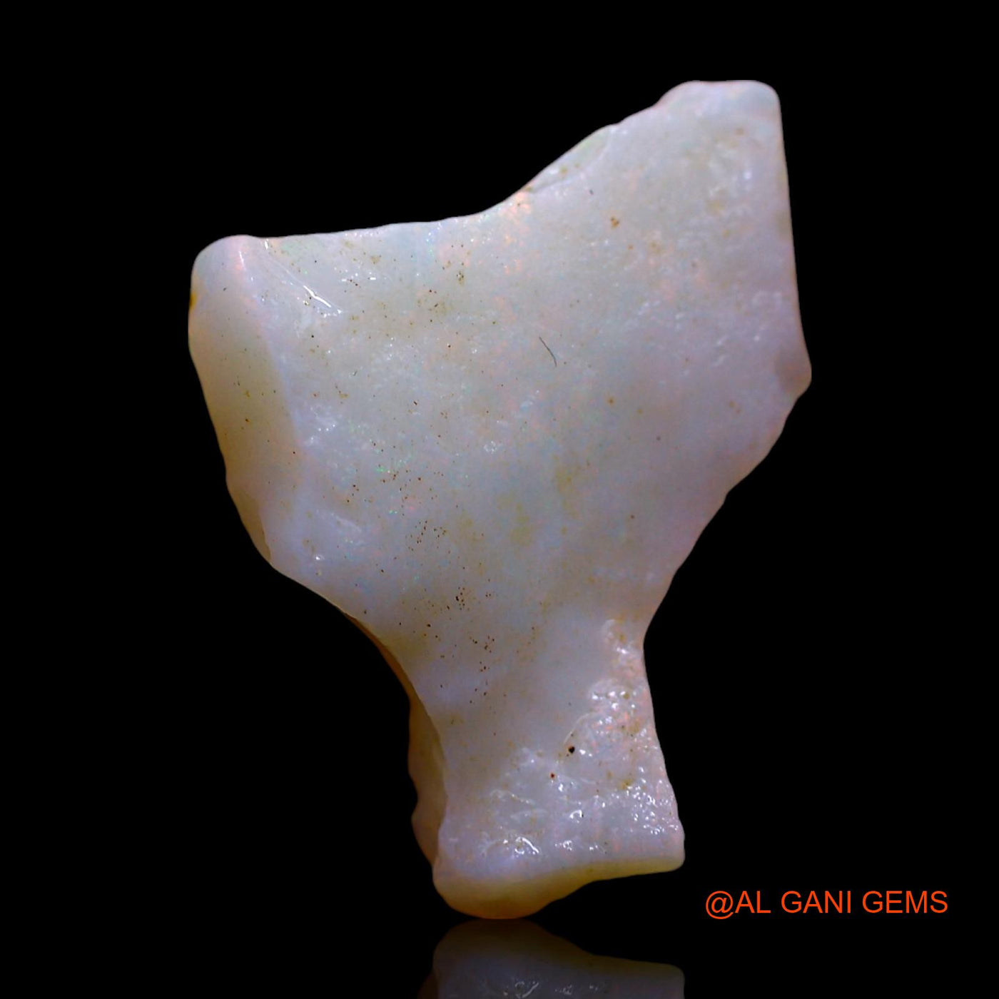 Natural Untreated Fire Opal Loose Gemstone Fancy Rough From Australia 3.00 Cts 17x12x4 mm RF-75