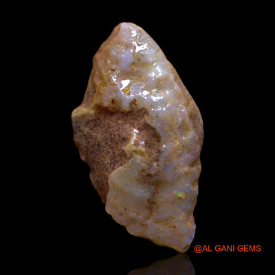 Natural Untreated Fire Opal Loose Gemstone Fancy Rough From Australia 9.00 Cts 28x15x6 mm RF-762