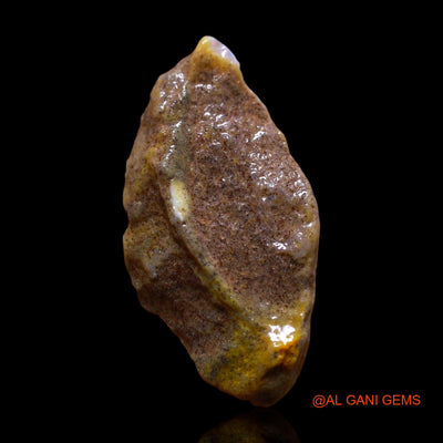 Natural Untreated Fire Opal Loose Gemstone Fancy Rough From Australia 9.00 Cts 28x15x6 mm RF-762