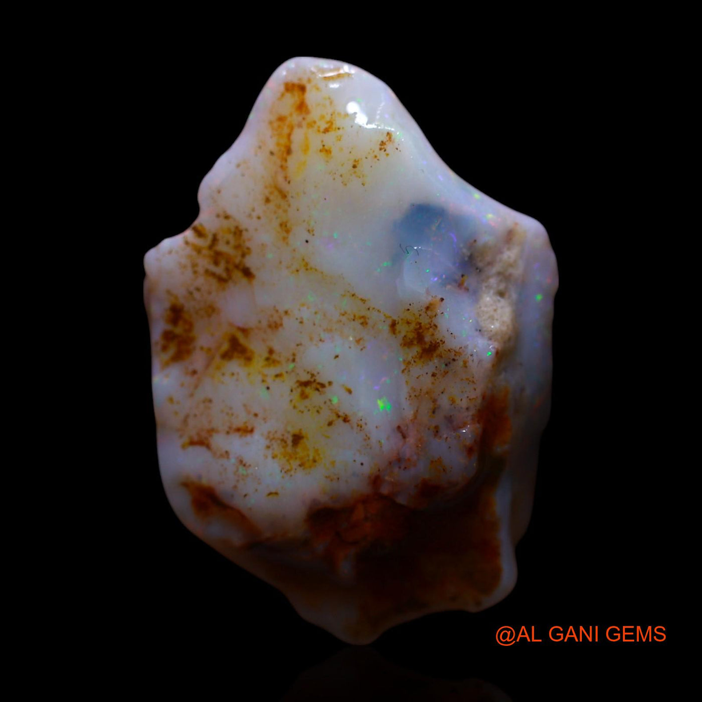 13.00 Cts Unheated Australian Fire Opal Loose Gemstone Fancy Rough Natural 23x16x8 mm RF-765