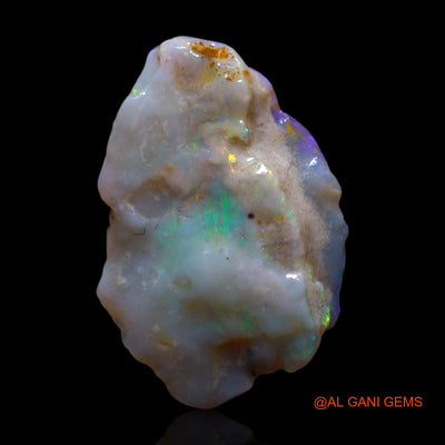 Natural Fire Opal Gemstone 8.00 Cts Loose Fancy Rough From Australia 23x16x5 mm RF-766