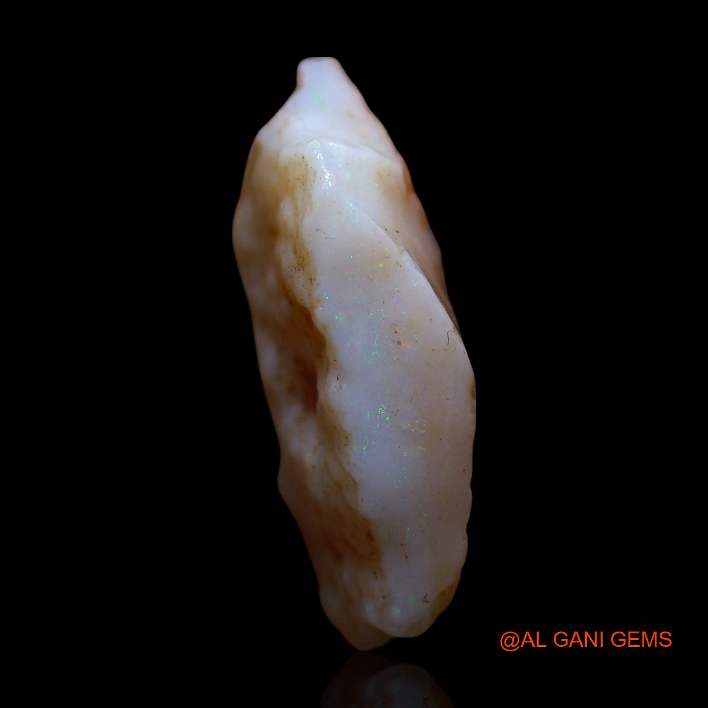 12.00 Cts Natural Australian Fire Opal Loose Gemstone Fancy Rough 24x15x7 mm RF-767