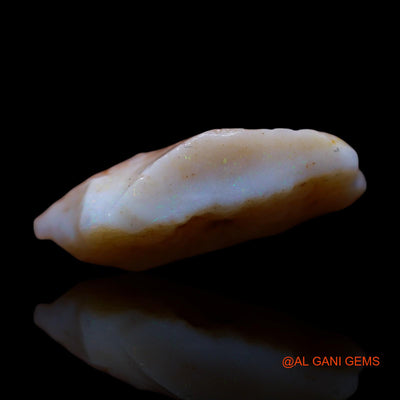 12.00 Cts Natural Australian Fire Opal Loose Gemstone Fancy Rough 24x15x7 mm RF-767