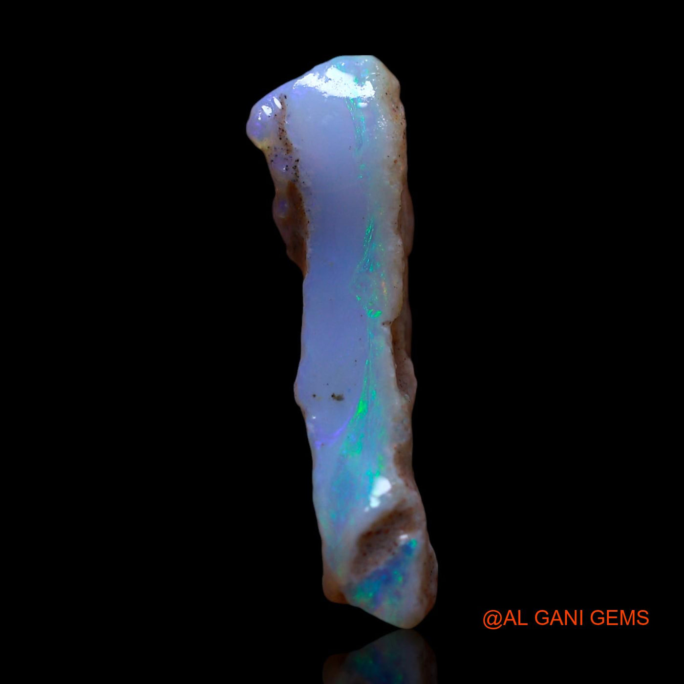 8.00 Cts Natural Australian Fire Opal Loose Gemstone Fancy Rough 22x16x6 mm RF-768