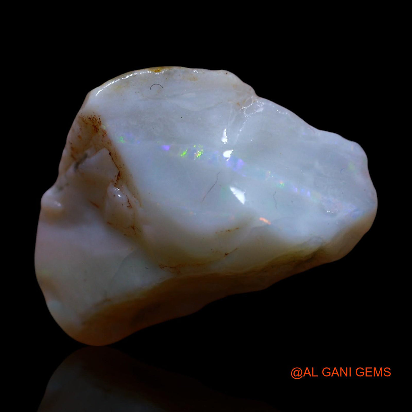 13.00 Cts Natural Australian Fire Opal Fancy Rough Loose Gemstone For Jewelry 23x15x11 mm RF-769