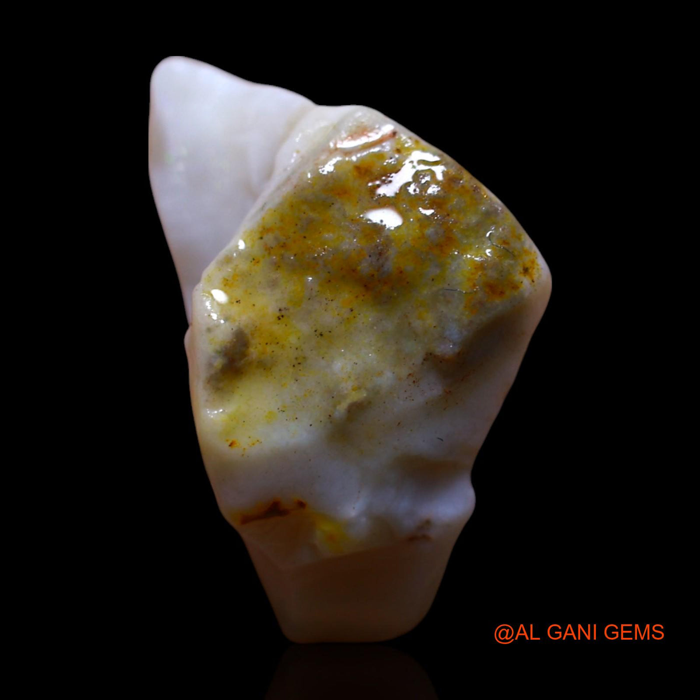 13.00 Cts Natural Australian Fire Opal Fancy Rough Loose Gemstone For Jewelry 23x15x11 mm RF-769