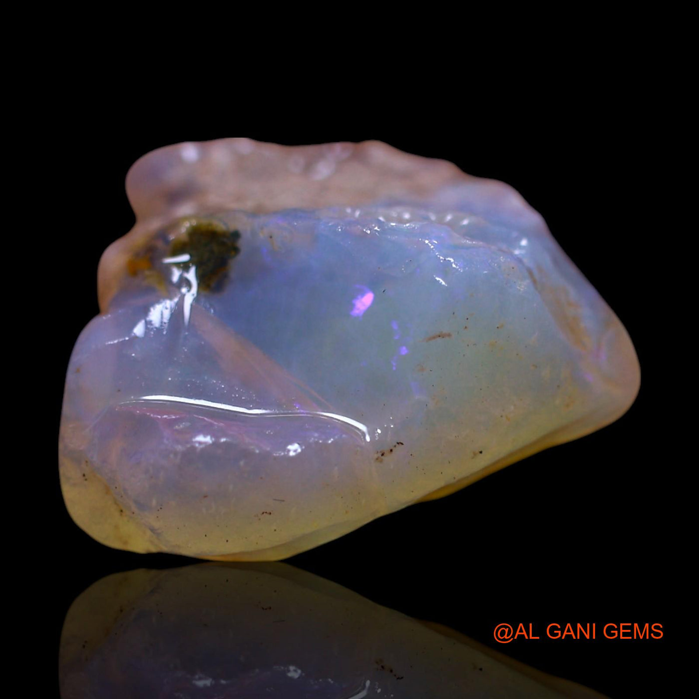 16.00 Cts Natural Australian Fire Opal Loose Gemstone Fancy Rough 18x17x12 mm RF-770