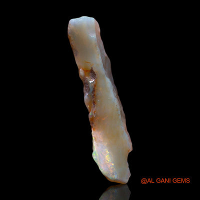 Natural Fire Opal Gemstone 6.00 Cts Loose Fancy Rough From Australia 27x10x5 mm RF-772