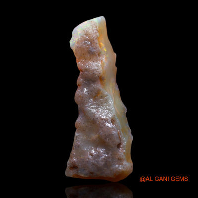 Natural Fire Opal Gemstone 6.00 Cts Loose Fancy Rough From Australia 27x10x5 mm RF-772