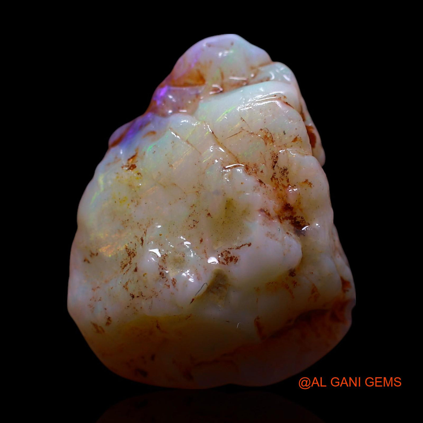10.00 Cts Unheated Australian Fire Opal Loose Gemstone Fancy Rough Natural 20x16x6 mm RF-773