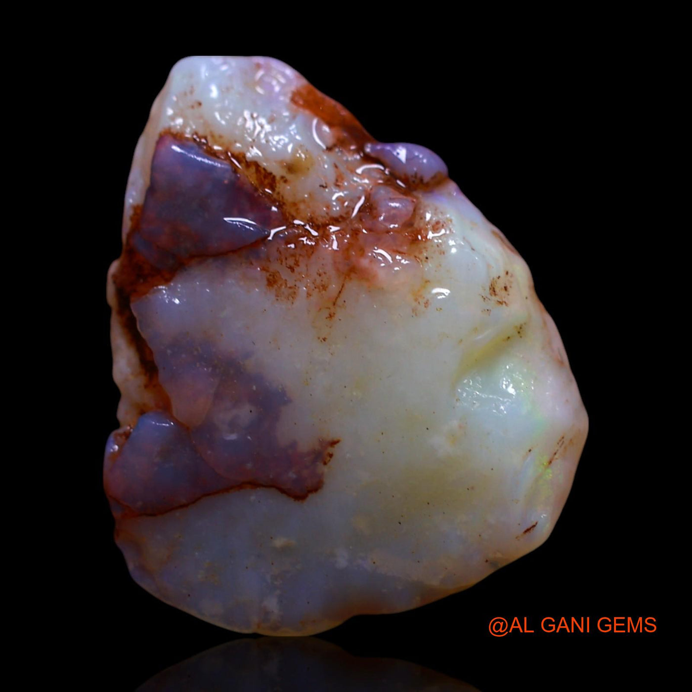 10.00 Cts Unheated Australian Fire Opal Loose Gemstone Fancy Rough Natural 20x16x6 mm RF-773