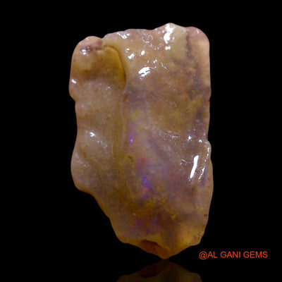 11.00 Cts Natural Australian Fire Opal Fancy Rough Loose Gemstone For Jewelry 23x14x6 mm RF-775