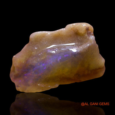 11.00 Cts Natural Australian Fire Opal Fancy Rough Loose Gemstone For Jewelry 23x14x6 mm RF-775
