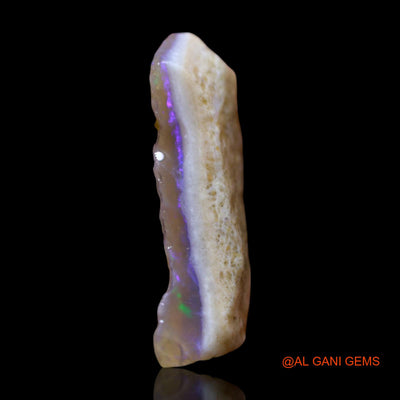 Natural Fire Opal Gemstone 8.00 Cts Loose Fancy Rough From Australia 26x10x5 mm RF-776