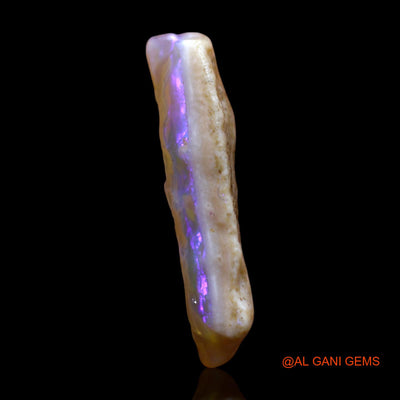Natural Fire Opal Gemstone 8.00 Cts Loose Fancy Rough From Australia 26x10x5 mm RF-776