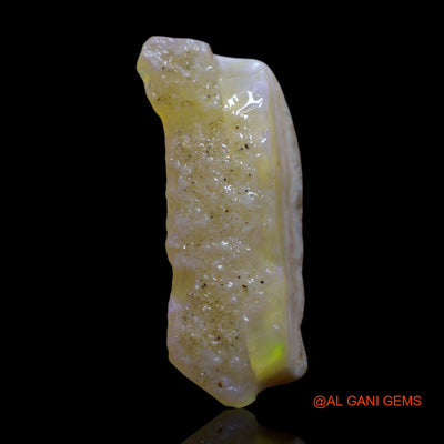 Natural Fire Opal Gemstone 8.00 Cts Loose Fancy Rough From Australia 26x10x5 mm RF-776