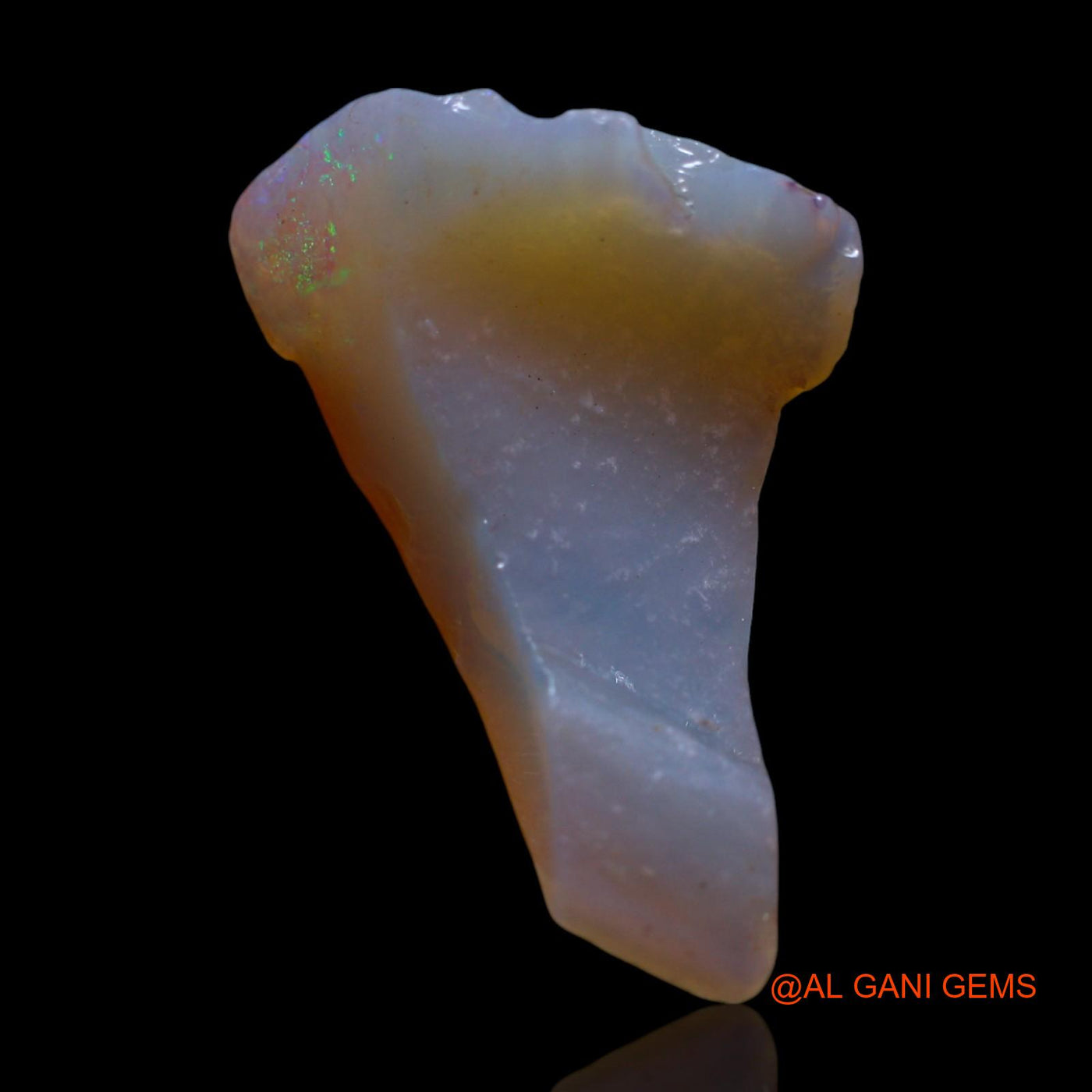 6.00 Cts Natural Australian Fire Opal Loose Gemstone Fancy Rough 23x15x6 mm RF-777