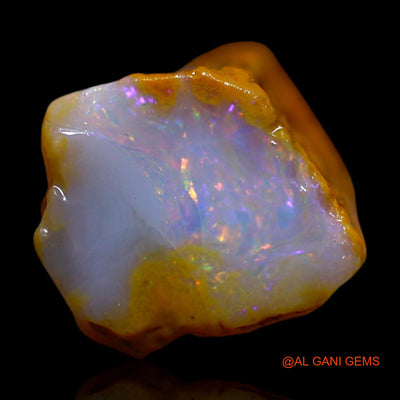 11.00 Cts Natural Australian Fire Opal Loose Gemstone Fancy Rough 19x11x8 mm RF-781