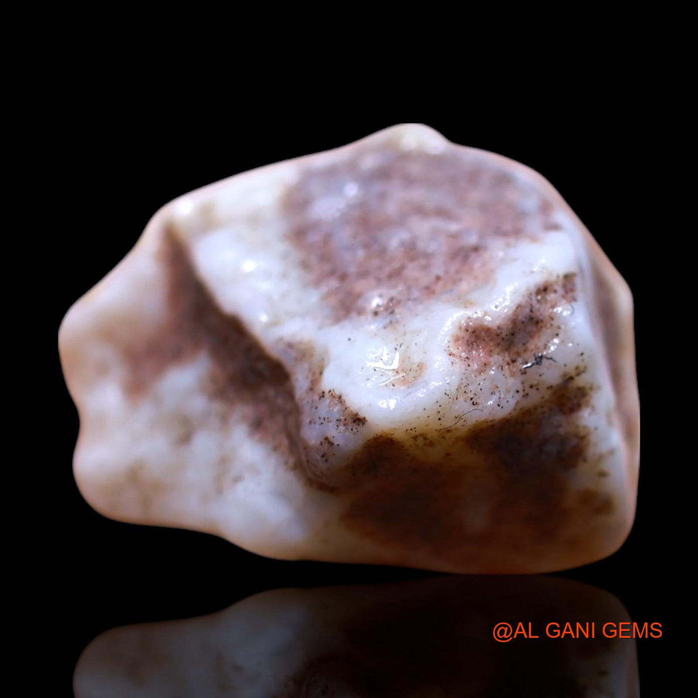 Natural Untreated Fire Opal Loose Gemstone Fancy Rough From Australia 14.00 Cts 19x14x11 mm RF-784