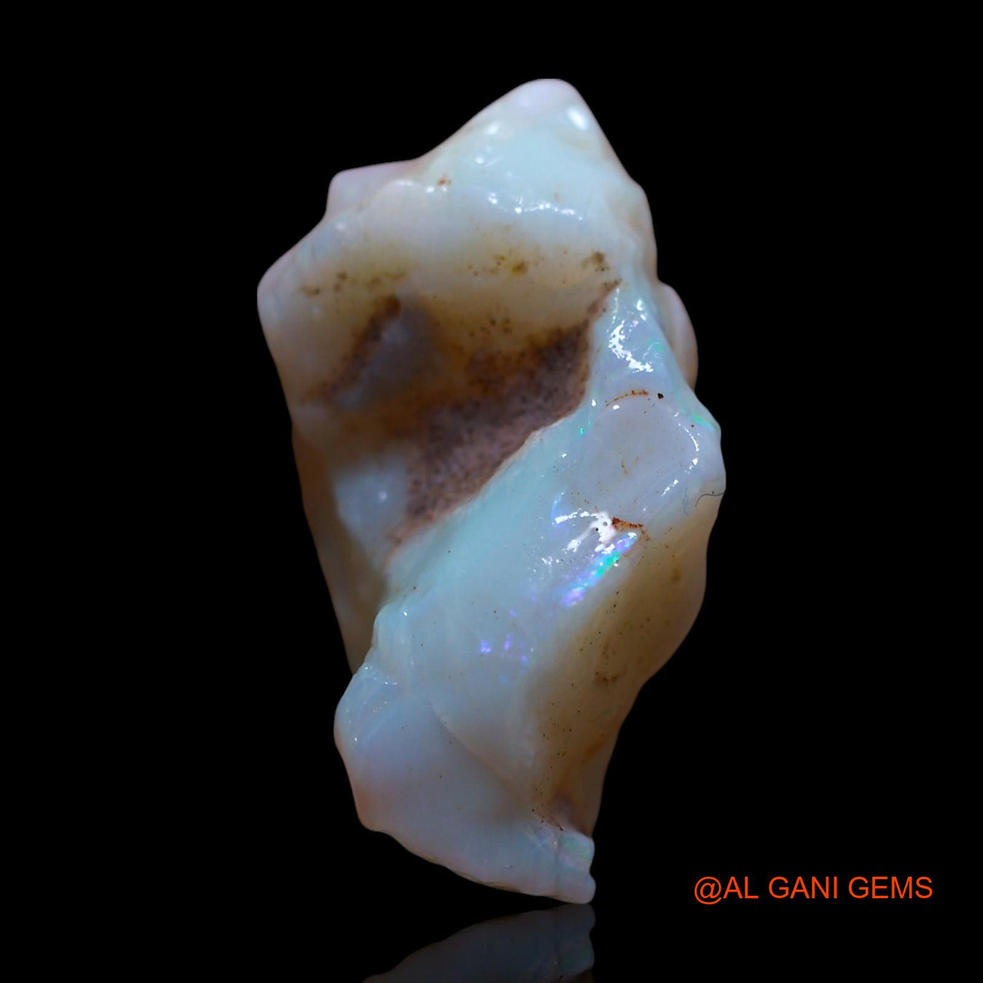 9.00 Cts Natural Australian Fire Opal Loose Gemstone Fancy Rough 22x12x8 mm RF-785